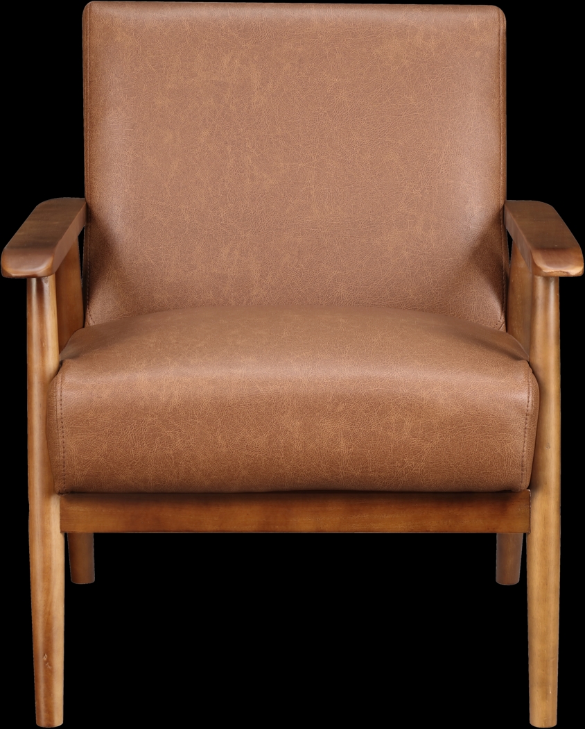 Collins Point Brown Accent Chair - Thumbnail - Image 1