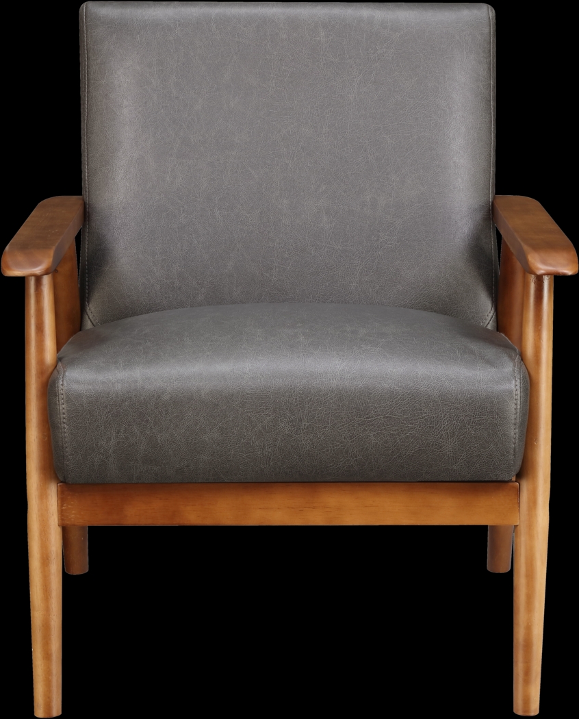 Collins Point Gray Accent Chair - Thumbnail - Image 1