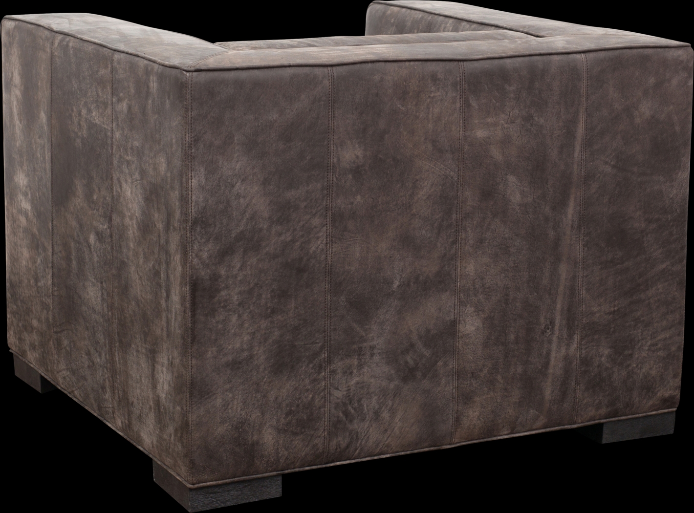 Collinwick Brown Leather Accent Chair - Thumbnail - Image 4