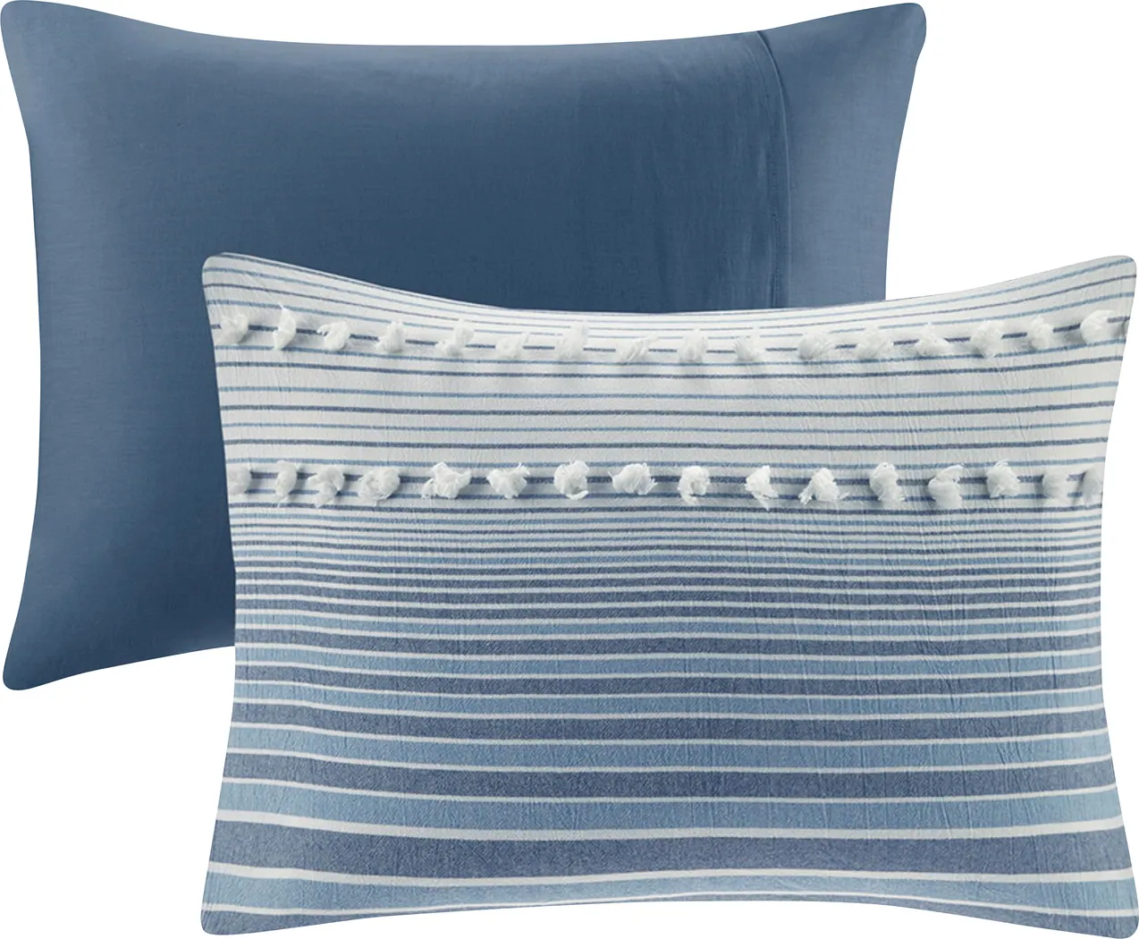 Collo Blue Full Comforter Set - Thumbnail - Image 6
