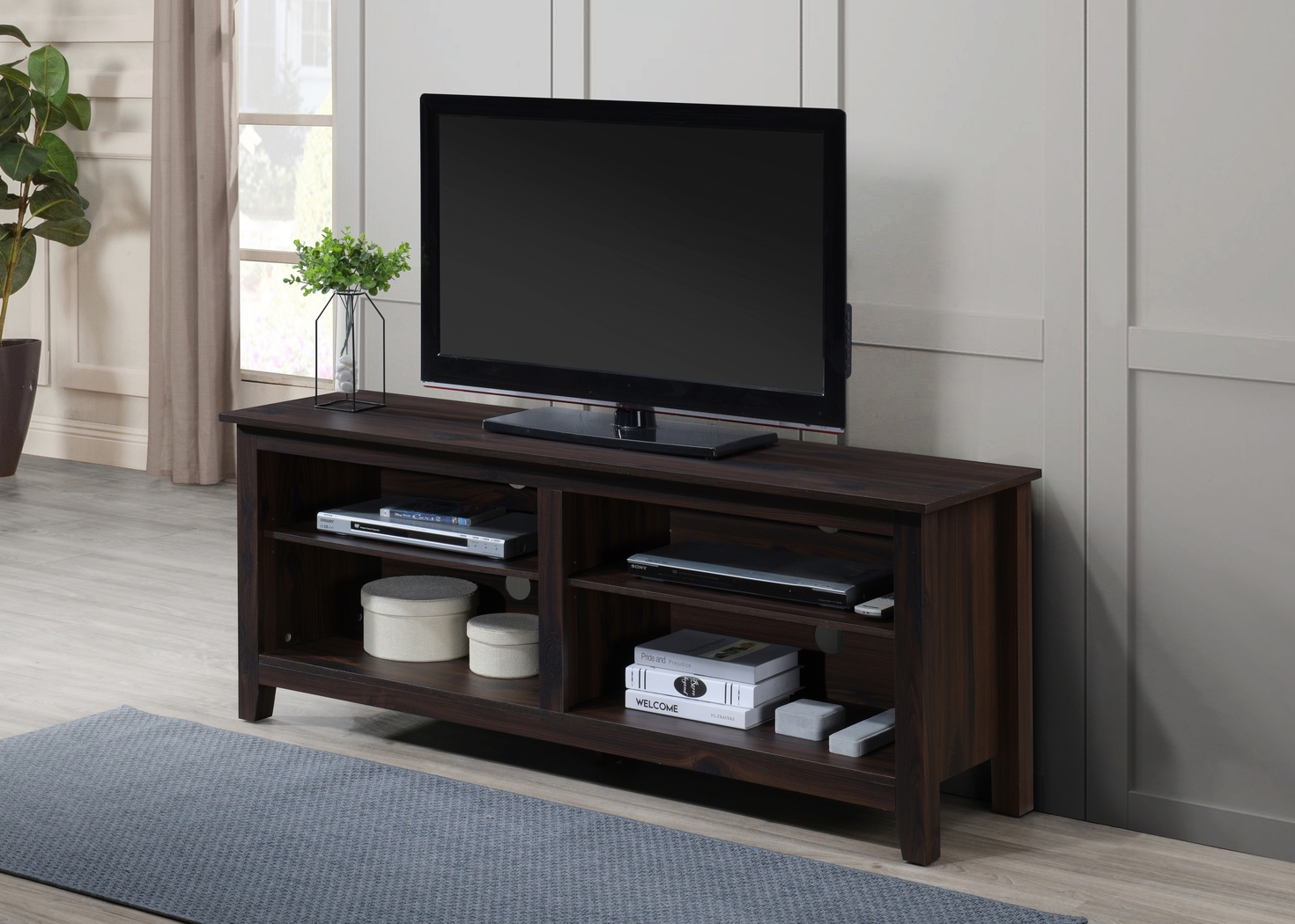 Collonade Mahogany 58 in. Console - Thumbnail - Image 2