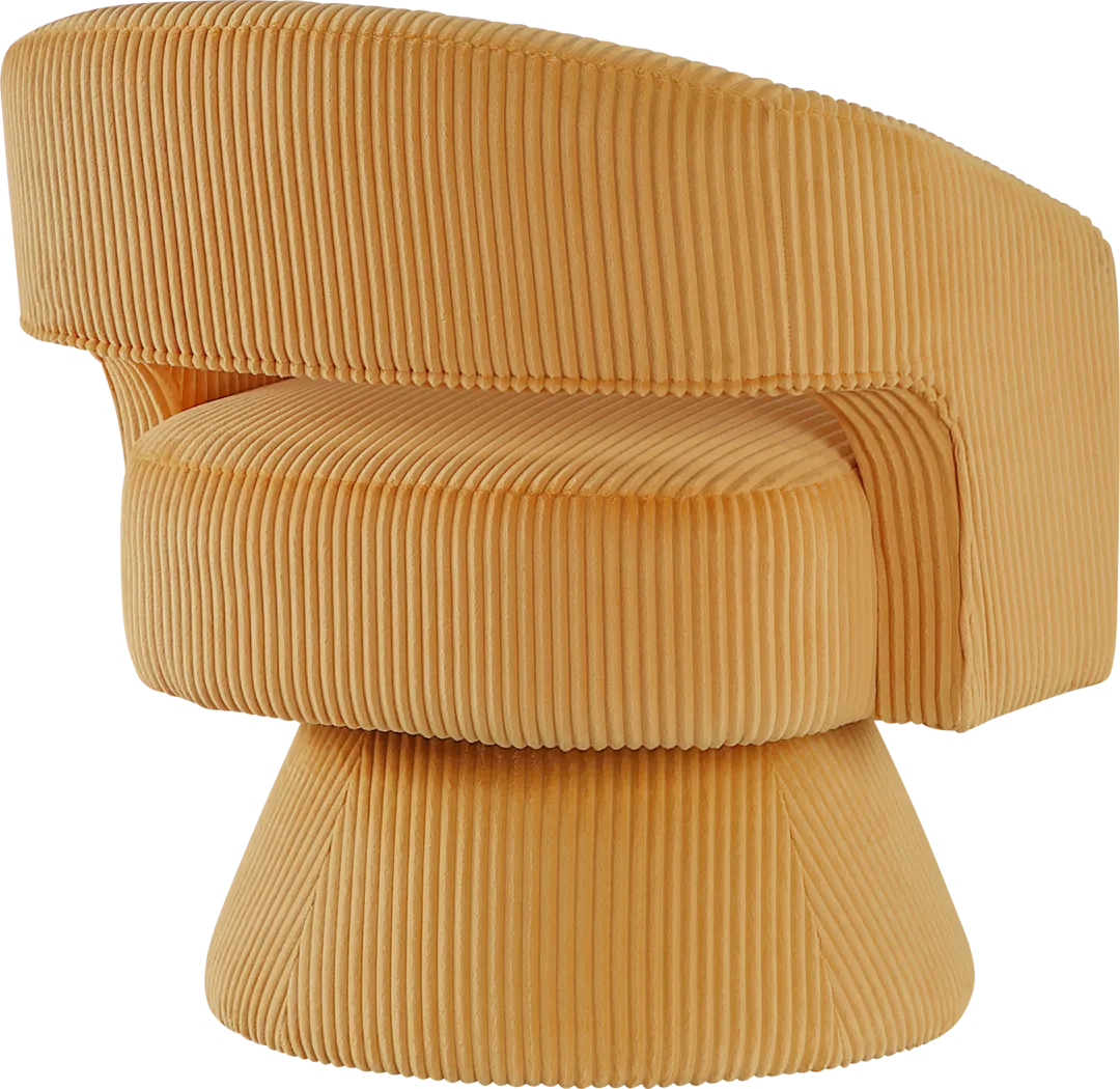 Collton Yellow Accent Chair - Thumbnail - Image 3