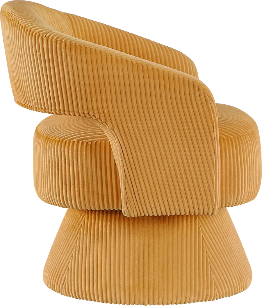 Collton Yellow Accent Chair - Thumbnail - Image 5