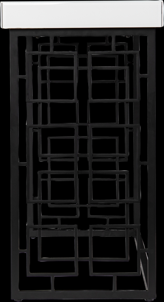 Collvile White Sofa Table - Thumbnail - Image 3