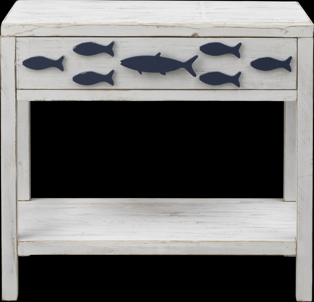 Coloma White Accent Table - Thumbnail - Image 2