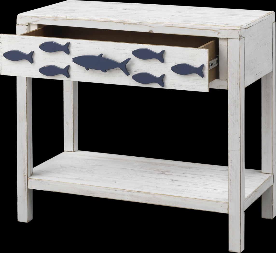 Coloma White Accent Table - Thumbnail - Image 3
