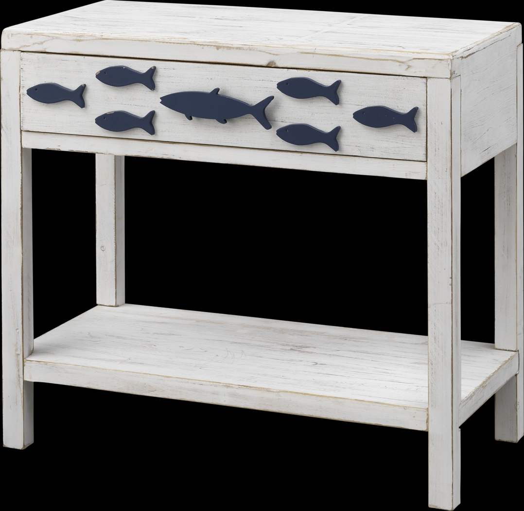 Coloma White Accent Table - Thumbnail - Image 1
