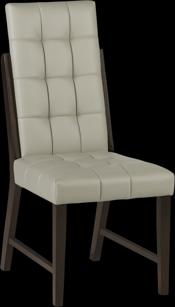 Colonia Hills Espresso 7 Pc 72 in. Rectangle Dining Room with Gray Chairs - Thumbnail - Image 3