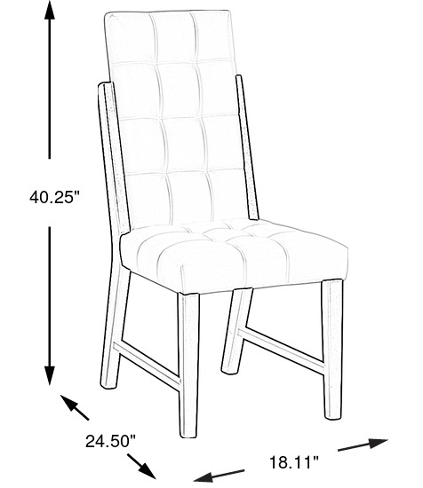 Dimension Image. Please refer to the Dimension Tab on this page for dimension details.