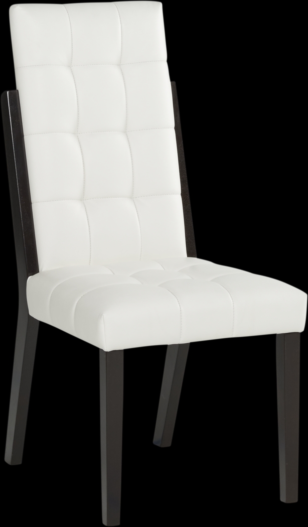 Colonia Hills Cappuccino 5 Pc 72 in. Dining Set with White Chairs - Thumbnail - Image 4