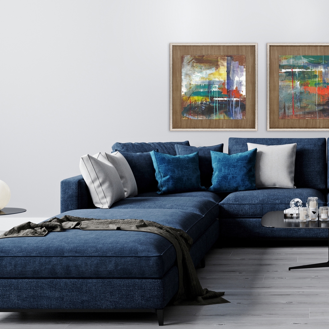 Color Madness I Brown Framed Artwork - Thumbnail - Image 2