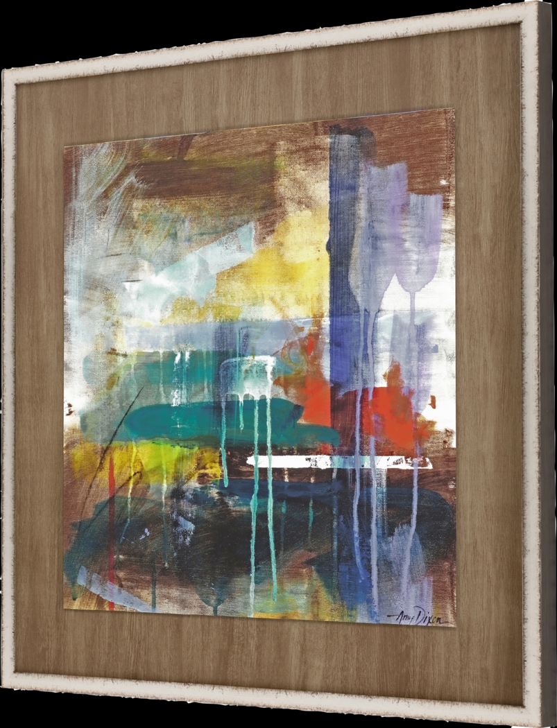 Color Madness I Brown Framed Artwork - Thumbnail - Image 3