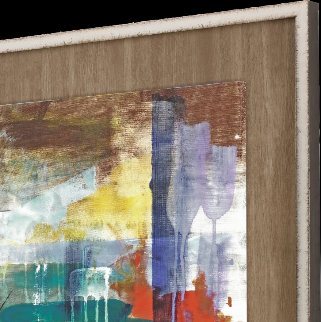 Color Madness I Brown Framed Artwork - Thumbnail - Image 4