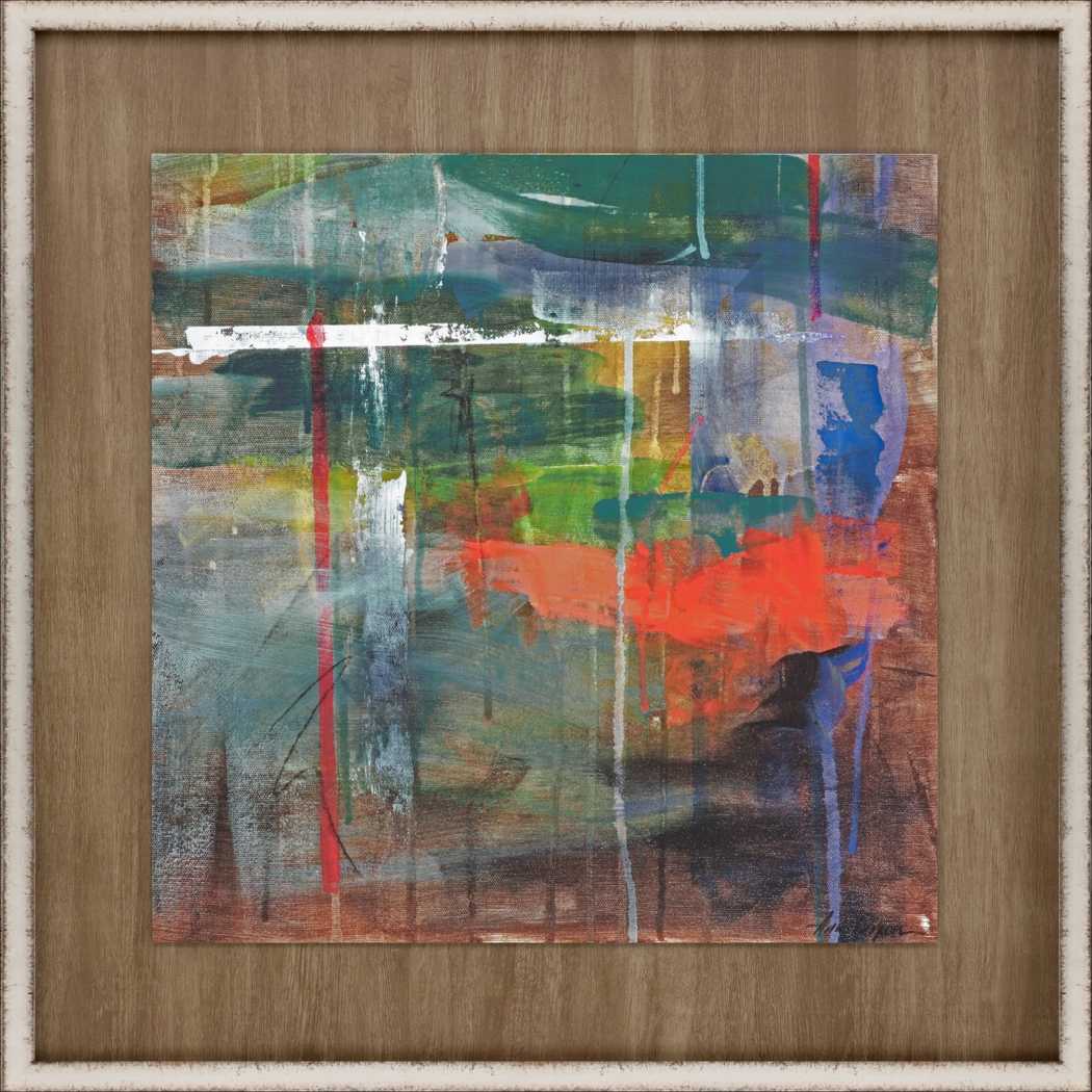 Color Madness II Brown Framed Artwork - Thumbnail - Image 1