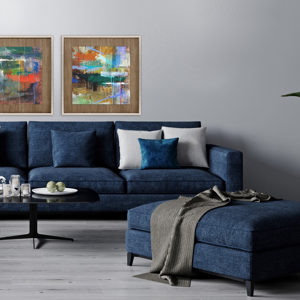 Color Madness III Brown Framed Artwork - Thumbnail - Image 2