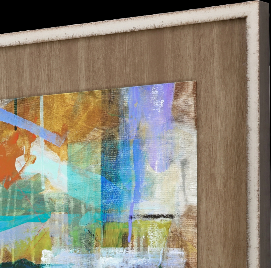 Color Madness III Brown Framed Artwork - Thumbnail - Image 4