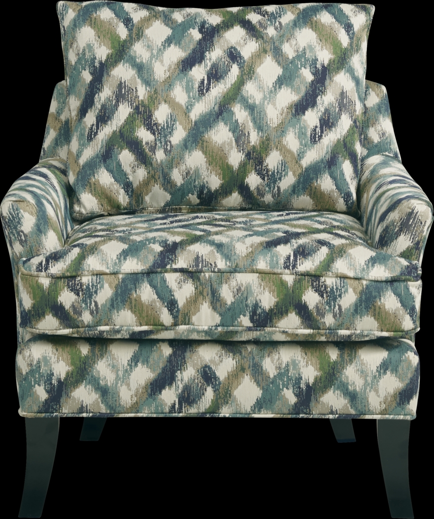 Color Splash Sapphire Accent Chair - Thumbnail - Image 2