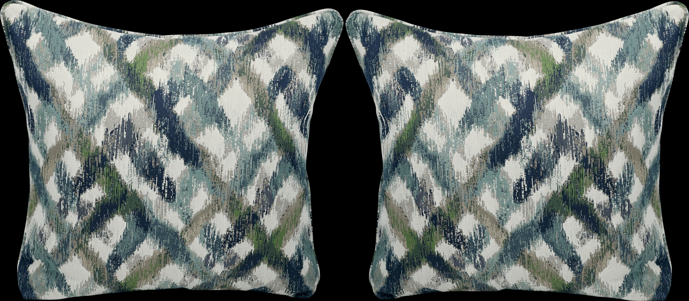 Color Splash Sapphire Accent Pillows (Set of 2) - Thumbnail - Image 1