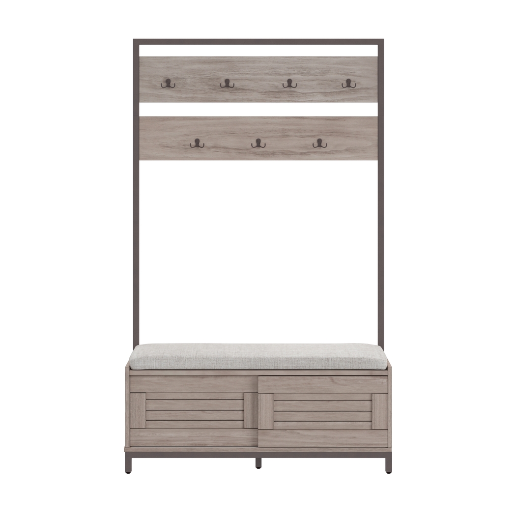 Colridge Gray Hall Tree - Thumbnail - Image 2