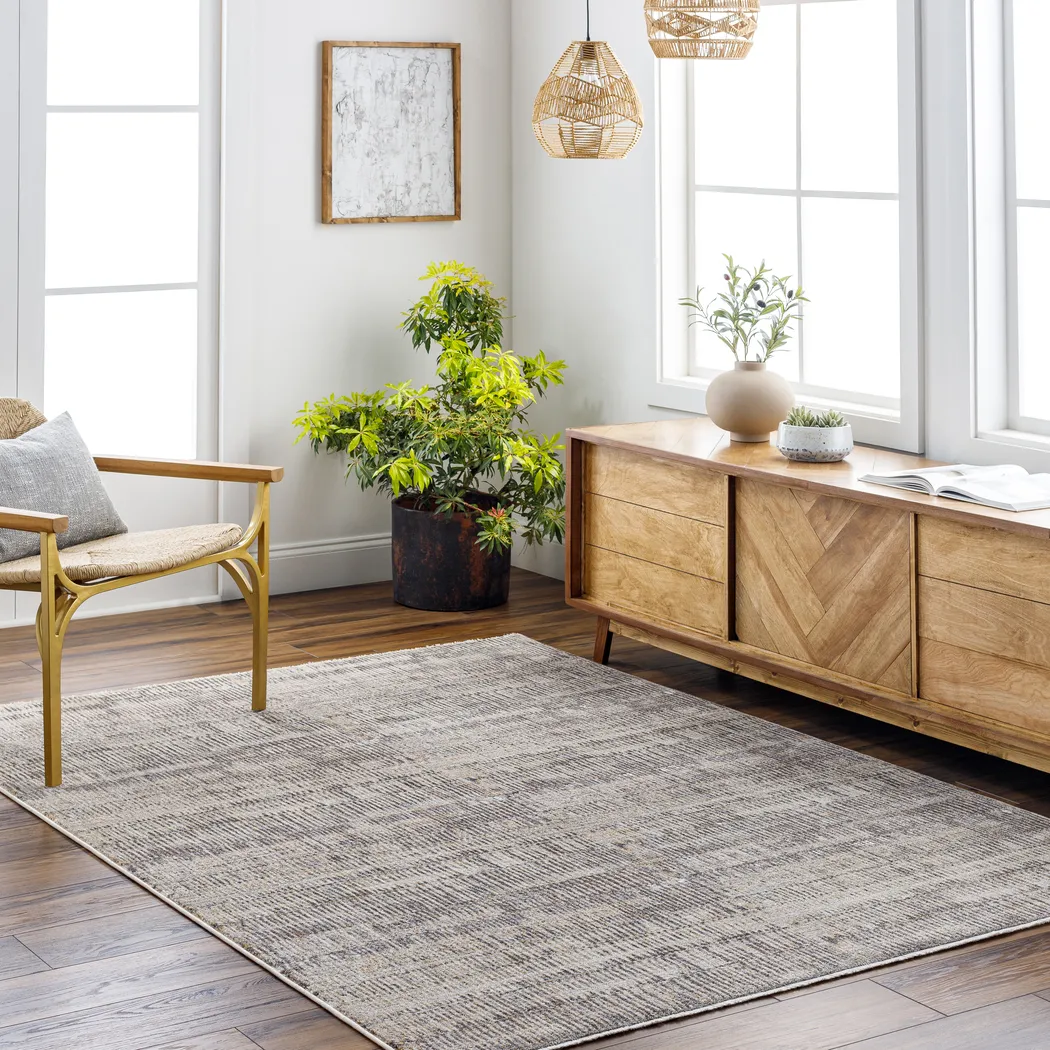 Colsart Gray 5' x 7'9 Rug - Thumbnail - Image 2
