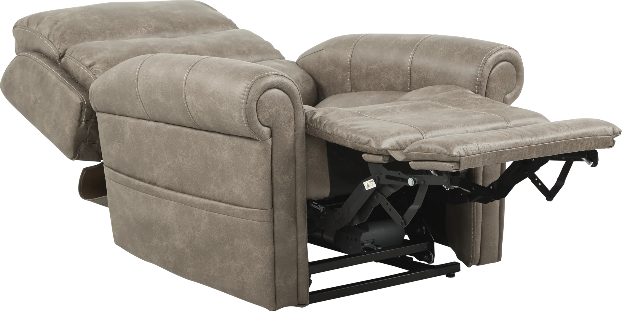 Colson Avenue Mushroom Triple Power Lift Recliner - Image 7