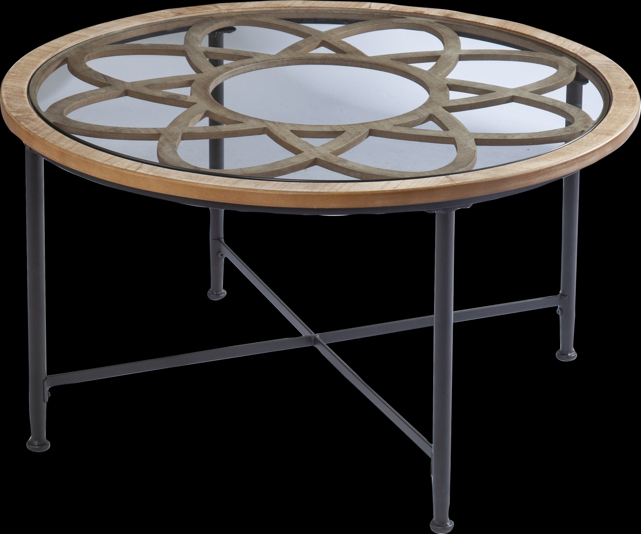 Colston Natural Cocktail Table - Thumbnail - Image 1