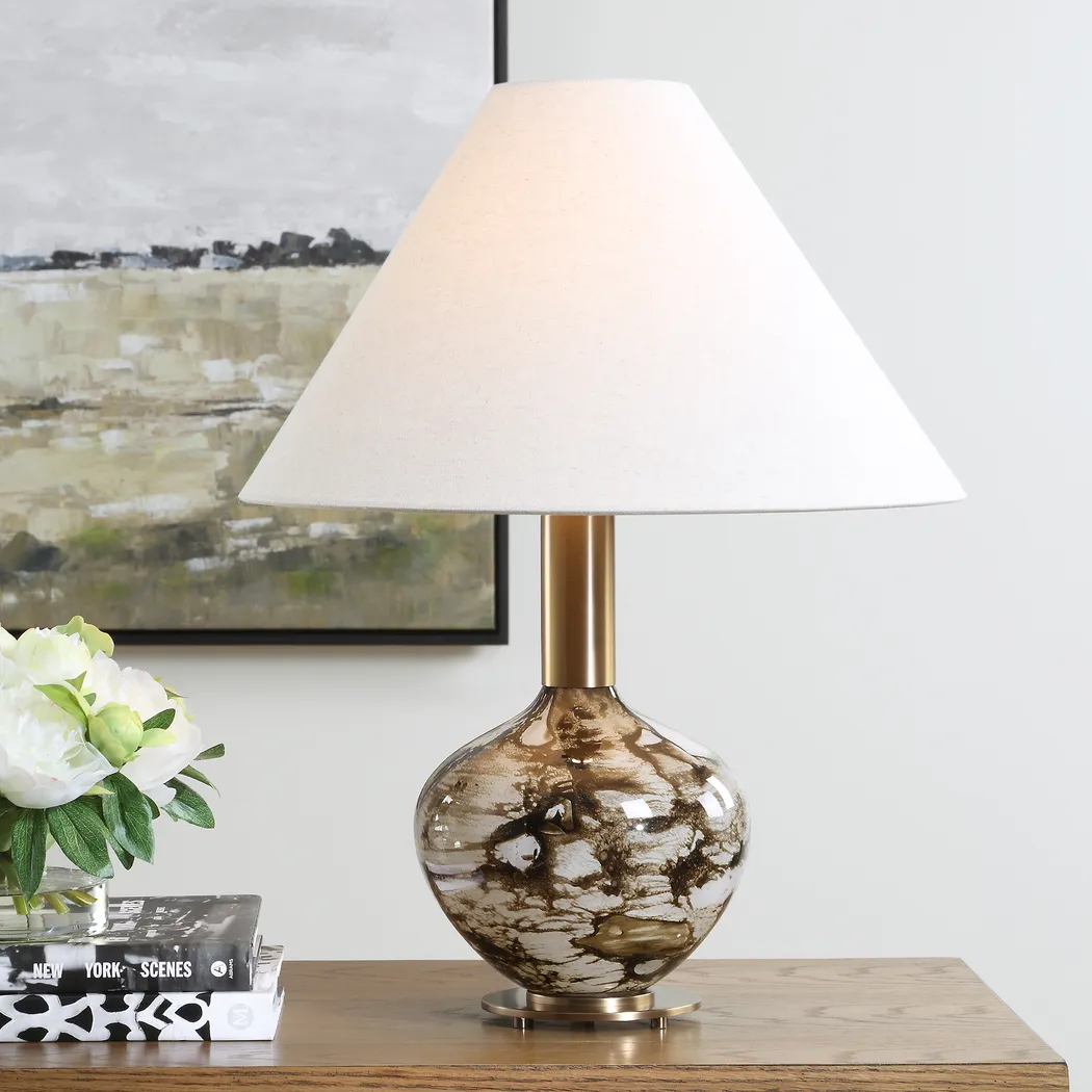 Coltan Brown Lamp - Thumbnail - Image 3