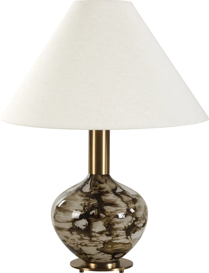 Coltan Brown Lamp - Thumbnail - Image 4