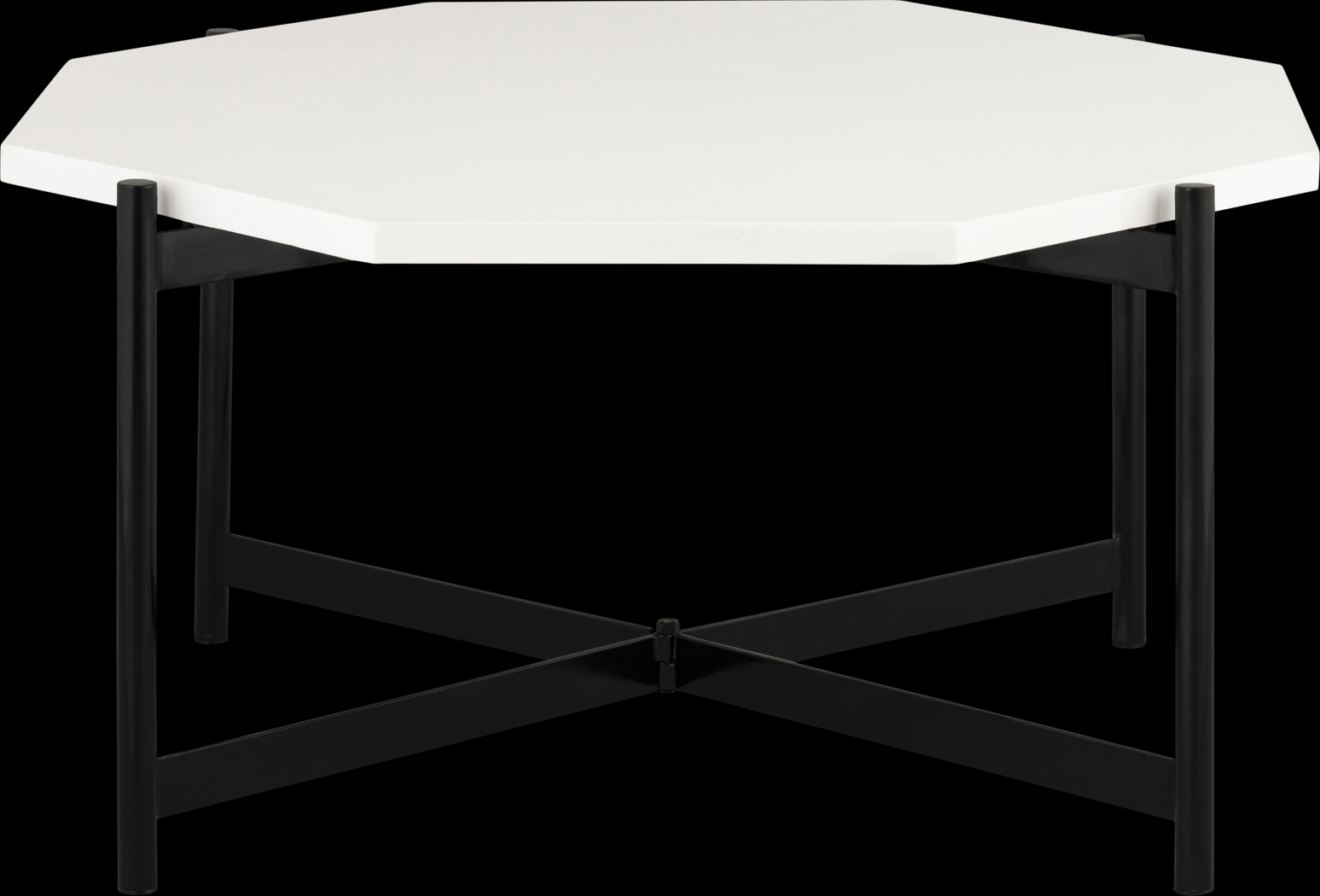 Coltelle White Cocktail Table - Thumbnail - Image 2