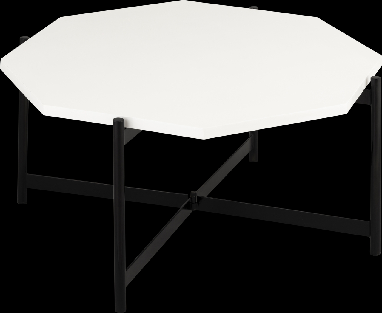 Coltelle White Cocktail Table - Thumbnail - Image 1