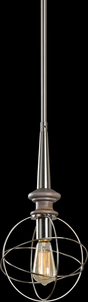 Coltrane Court Nickel Pendant - Thumbnail - Image 1