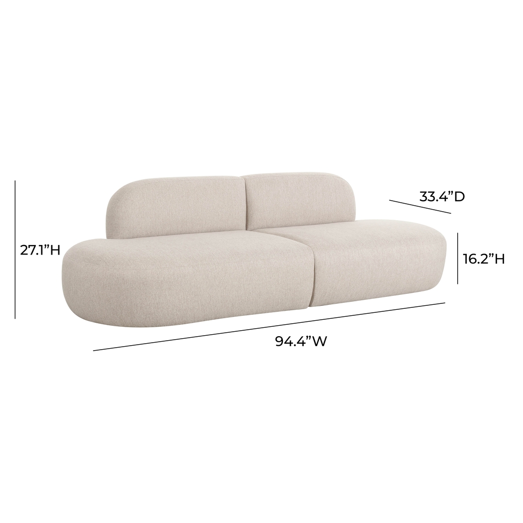 Columa Beige Sofa - Thumbnail - Image 6