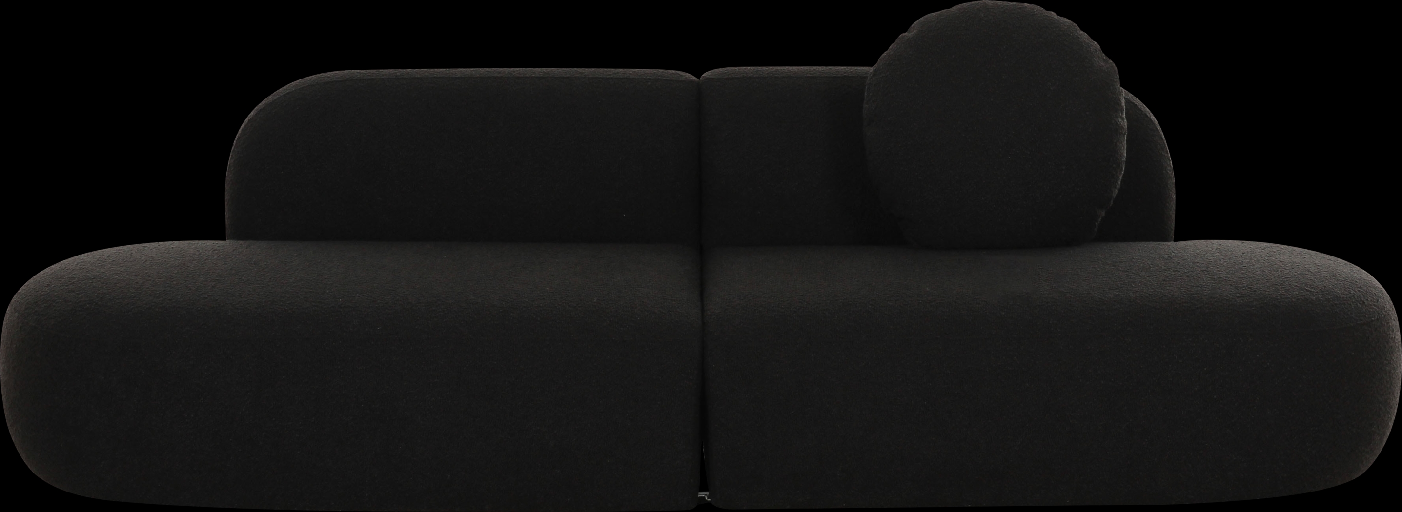Columa Black Sofa - Thumbnail - Image 3