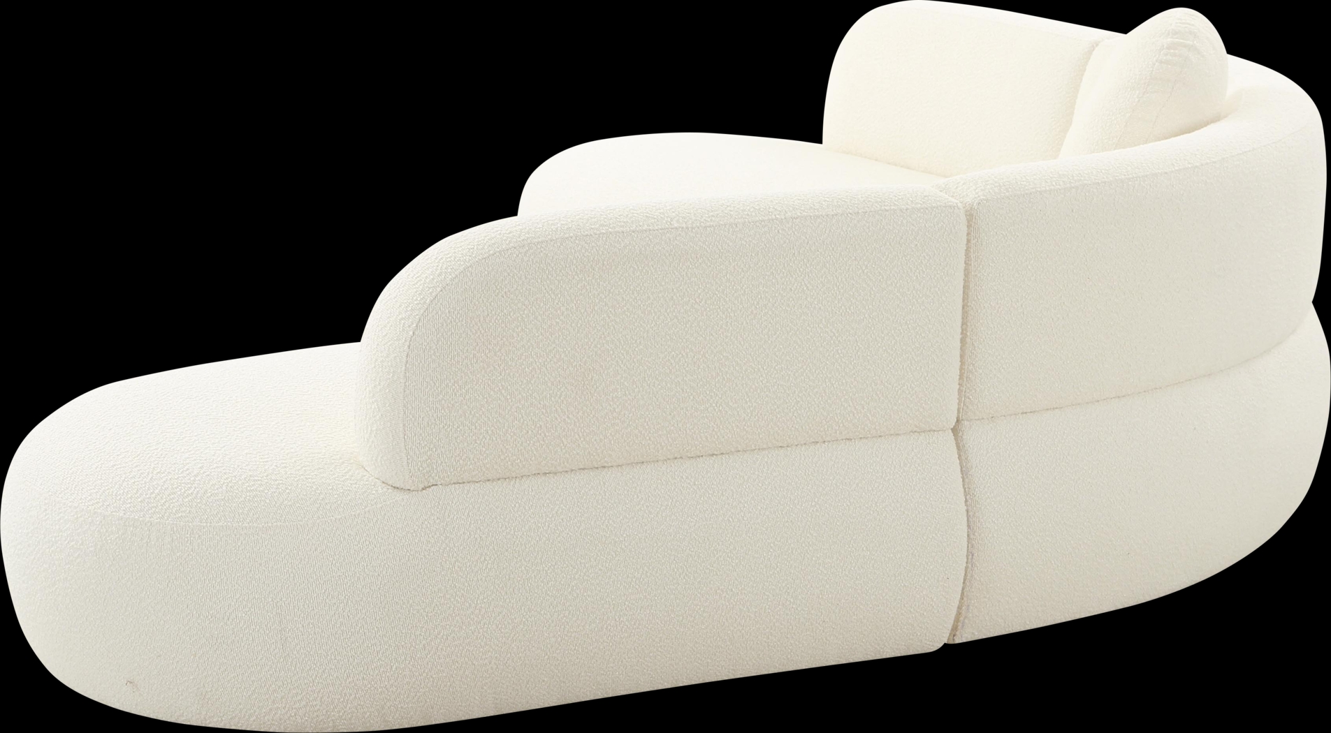 Columa Cream 3 Pc Sectional - Thumbnail - Image 4