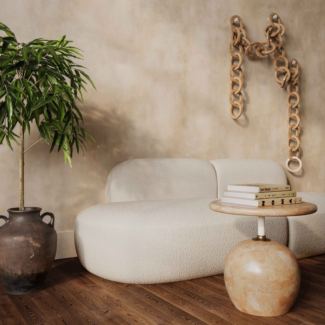 Columa Cream Sofa - Thumbnail - Image 2