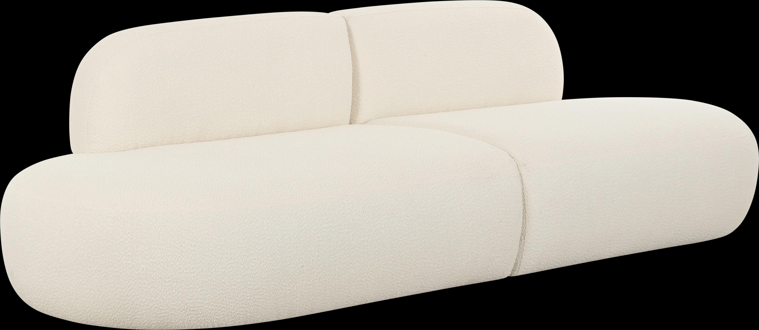 Columa Cream Sofa - Thumbnail - Image 1