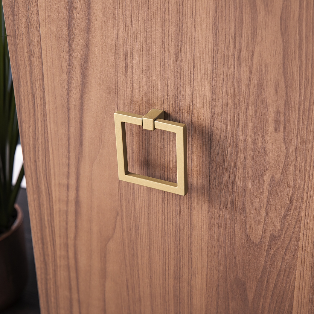 Columbiana I Natural 54 in. Console with Color Changing Fireplace - Thumbnail - Image 3