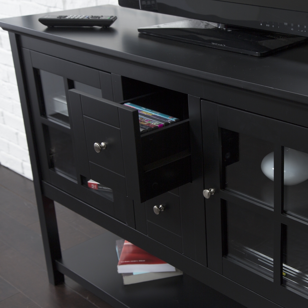 Columby Black Buffet 52 in. Console Table - Thumbnail - Image 3