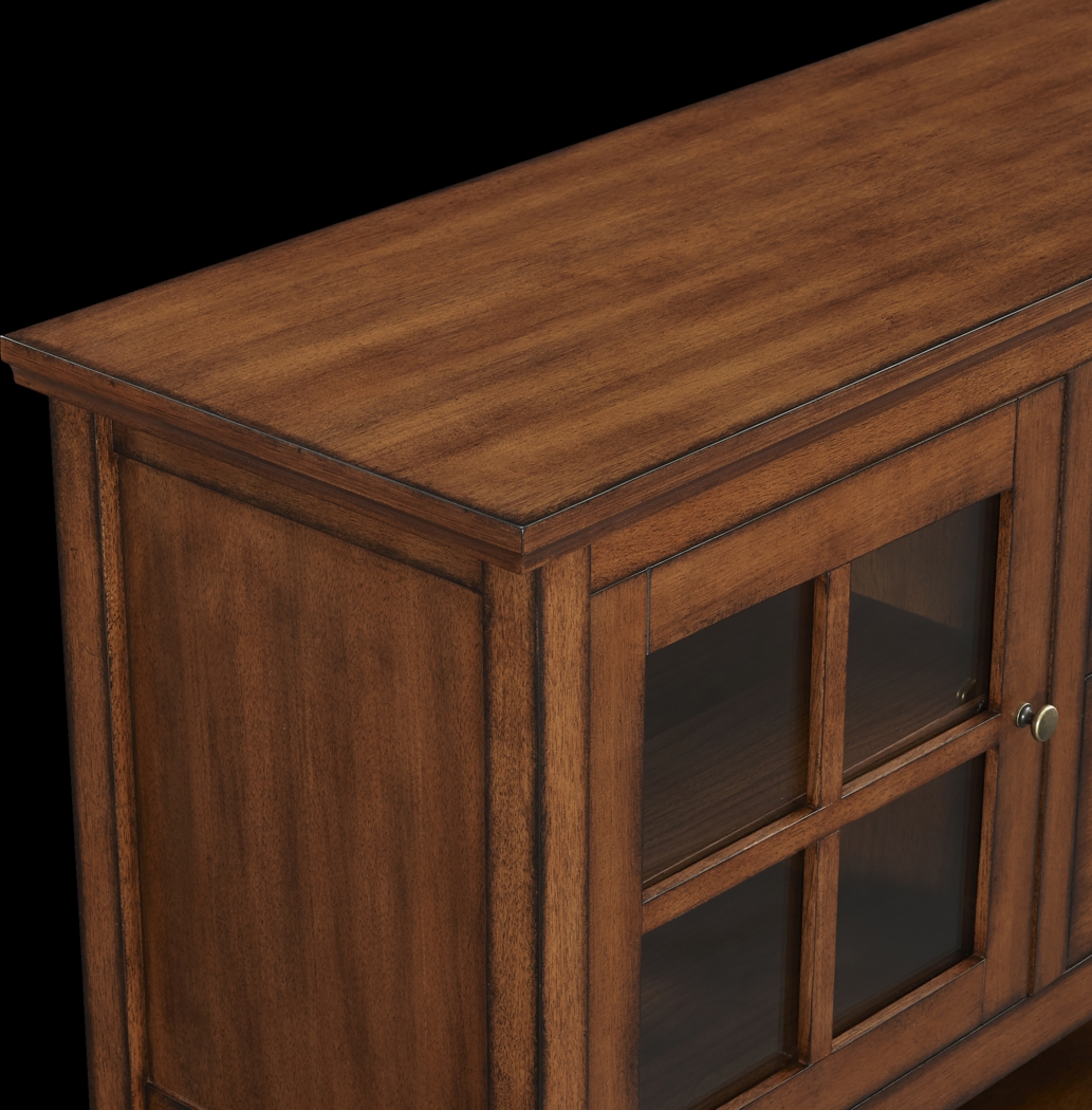 Columby Brown Buffet 52 in. Console Table - Thumbnail - Image 3