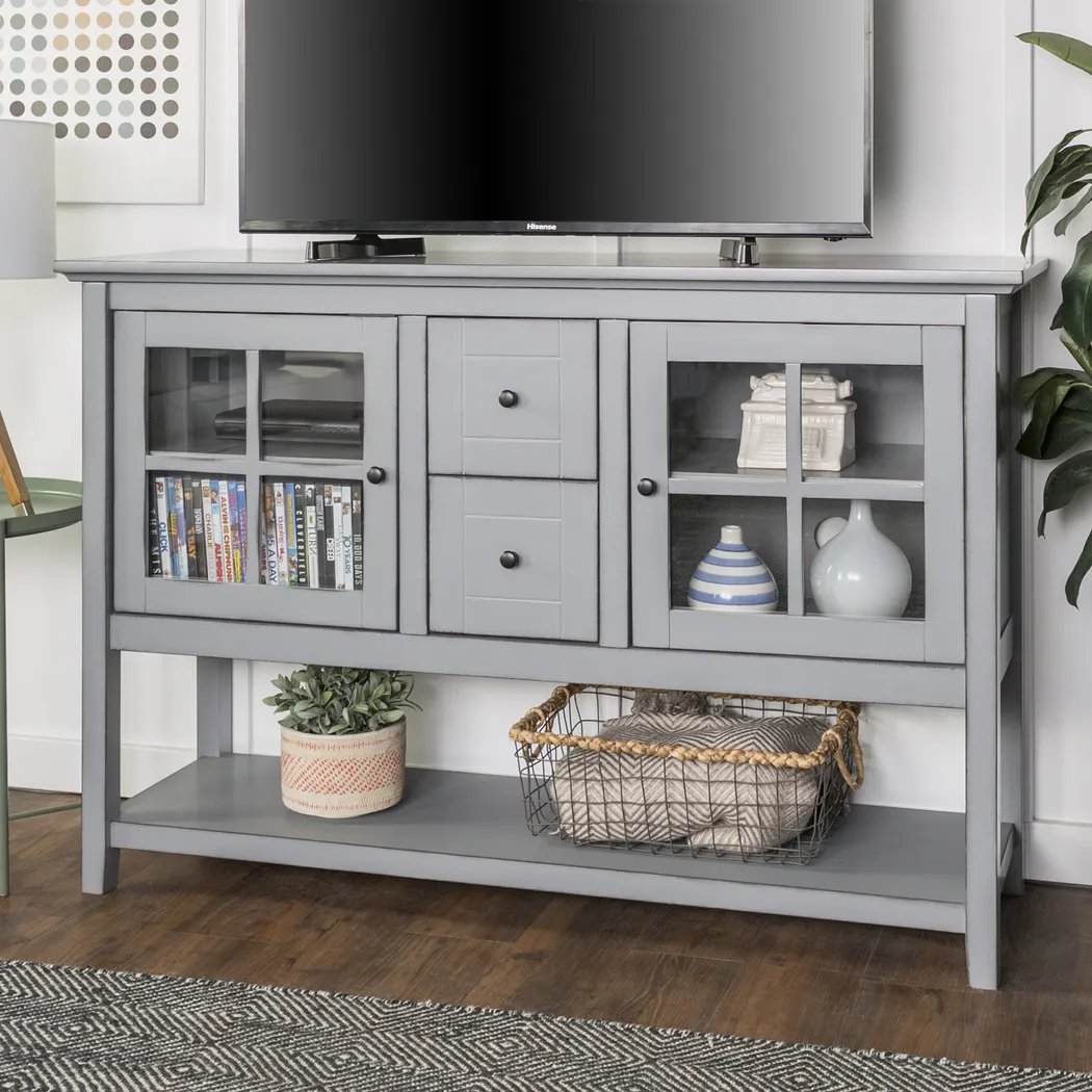 Columby Gray Buffet 52 in. Console Table - Thumbnail - Image 2