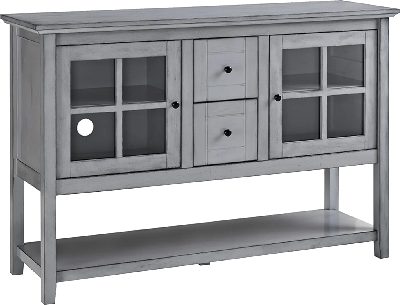 Columby Gray Buffet 52 in. Console Table - Thumbnail - Image 1
