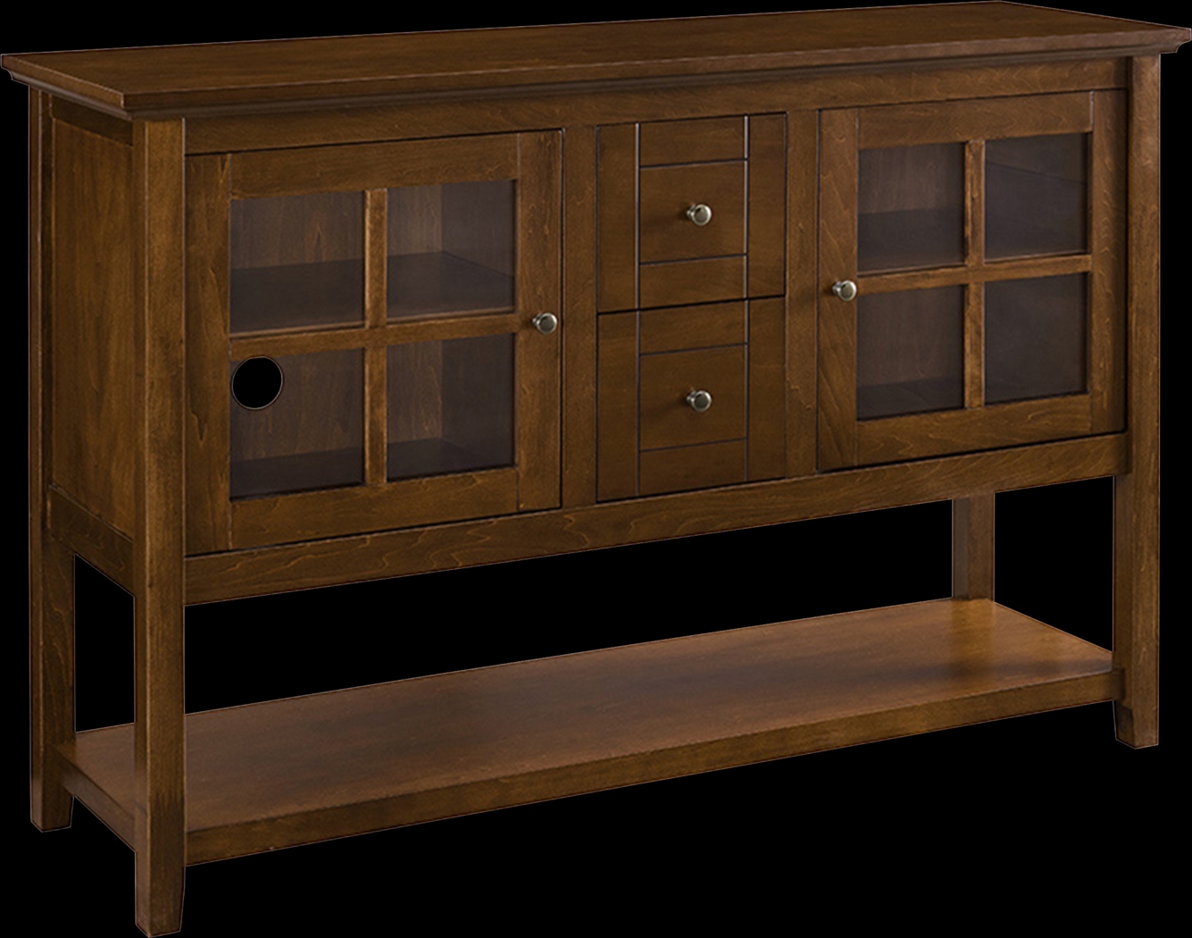 Columby Walnut 52 in. Console - Thumbnail - Image 1