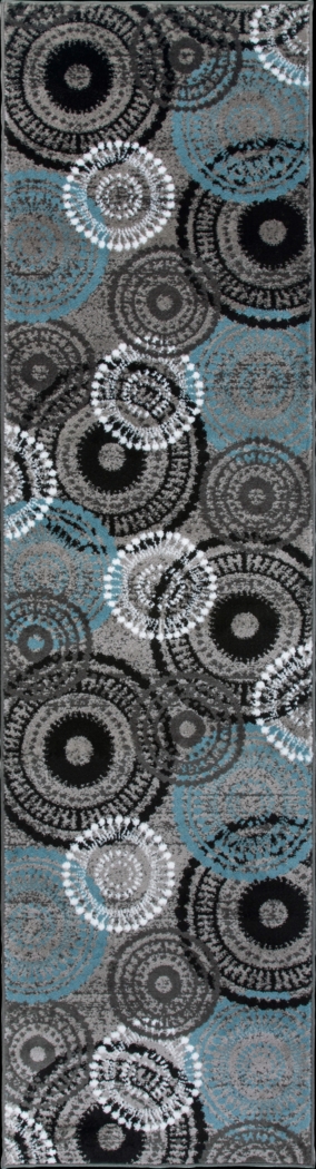 Colvyr Blue 2' x 7'2 Runner Rug - Thumbnail - Image 1