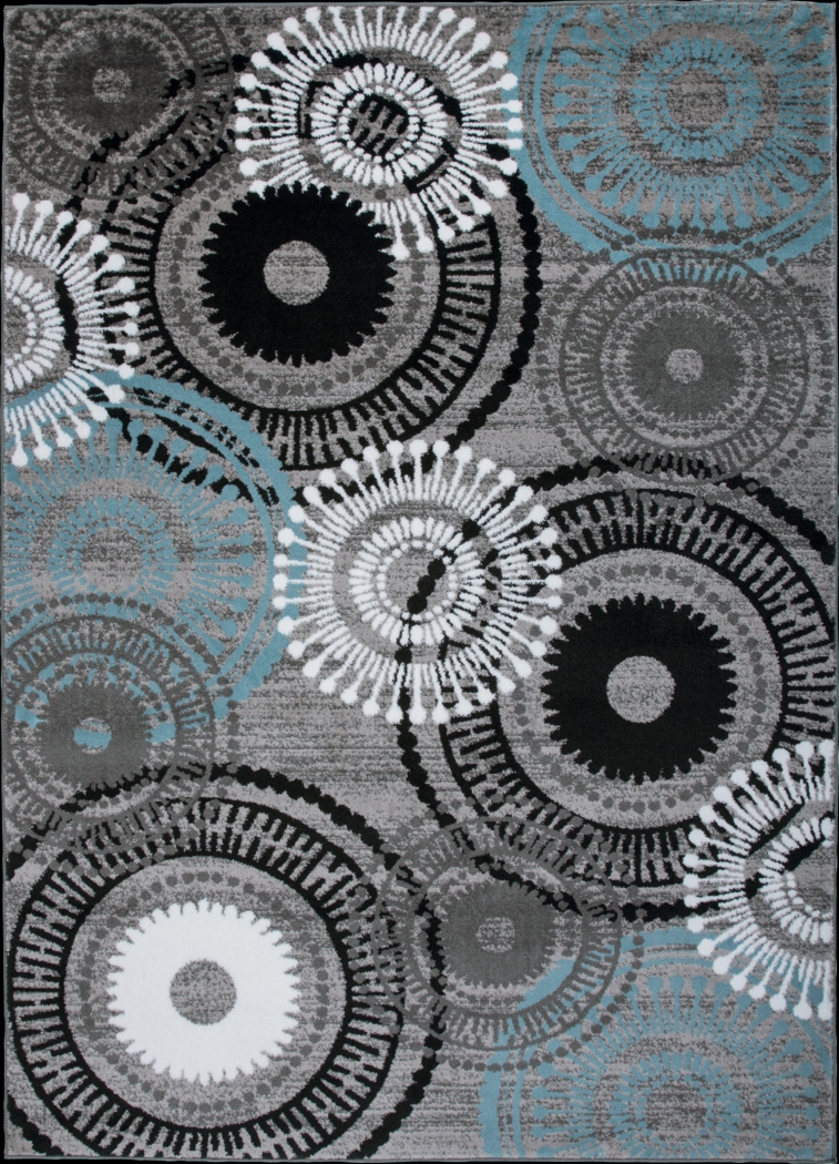 Colvyr Blue 3'3 x 5'3 Rug - Thumbnail - Image 1