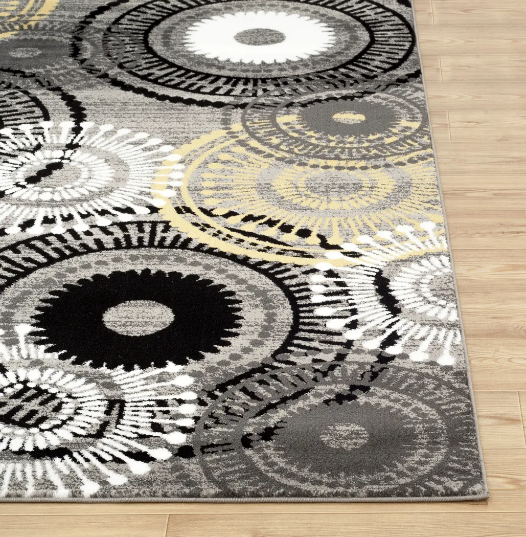 Colvyr Yellow 3'3 x 5'3 Rug - Thumbnail - Image 2