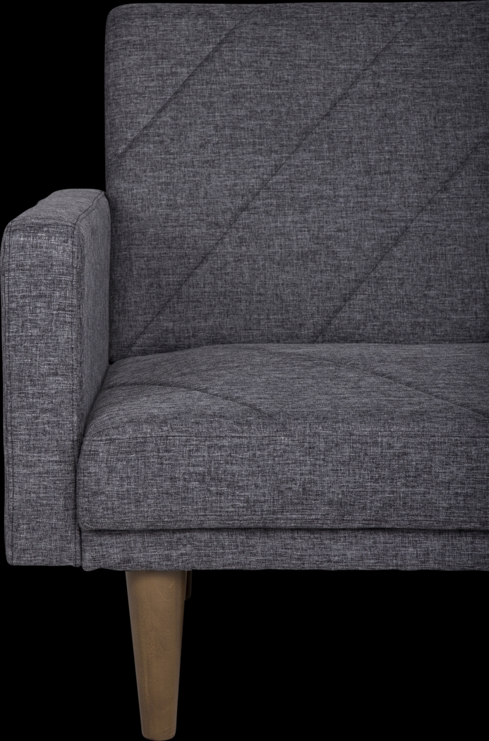 Colyer Dark Gray Futon - Thumbnail - Image 6