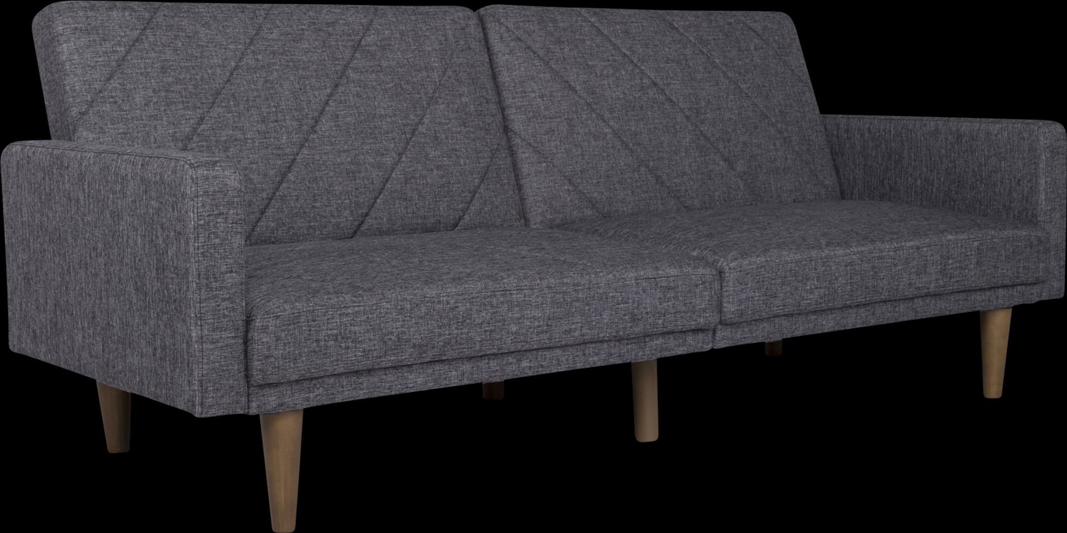 Colyer Dark Gray Futon - Thumbnail - Image 1