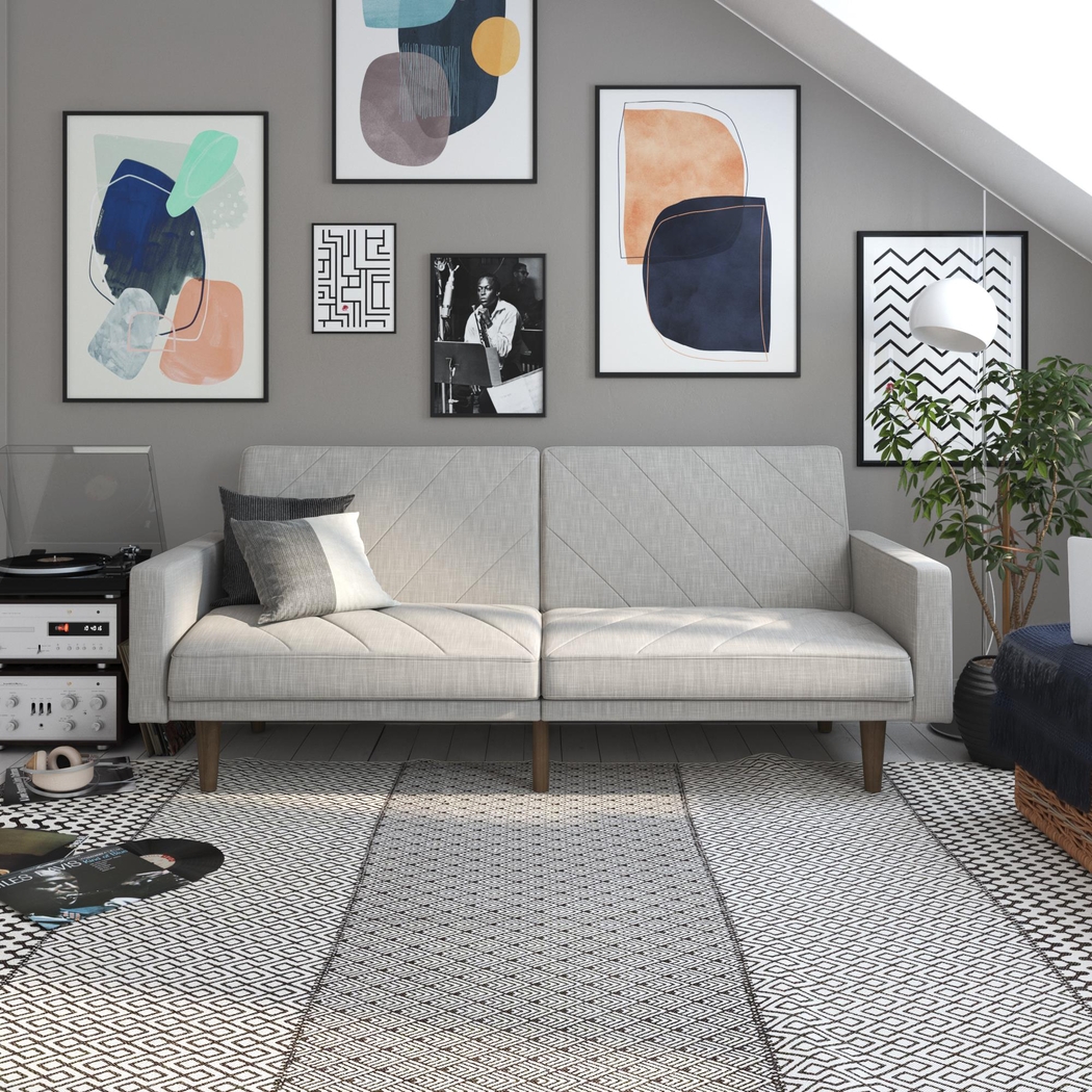 Colyer Gray Futon - Thumbnail - Image 2