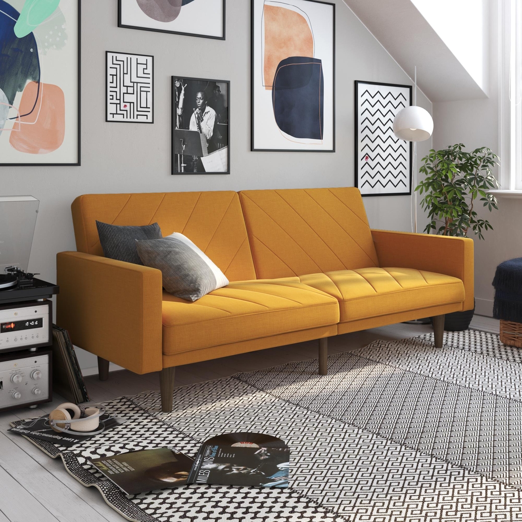 Colyer Mustard Futon - Thumbnail - Image 2