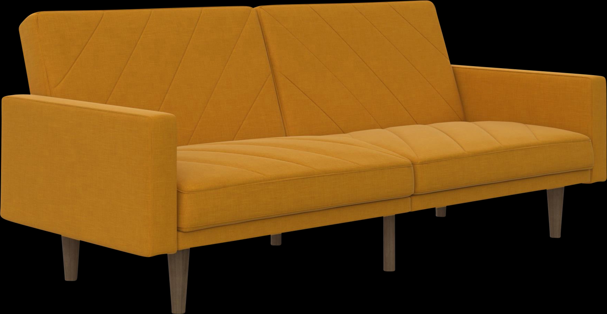 Colyer Mustard Futon - Thumbnail - Image 1